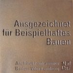 auszeichnung beispielhaftes bauen 2008