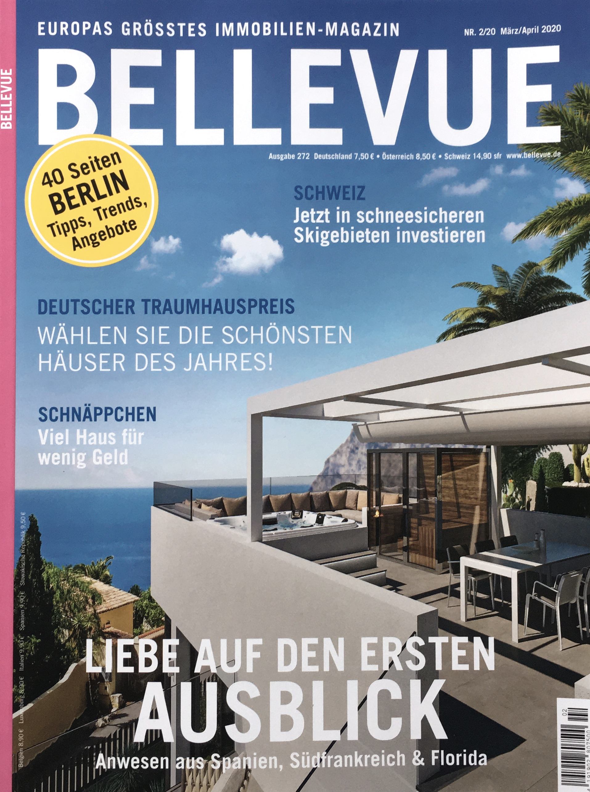 hausboot – loungeboat in BELLEVUE 02/2020